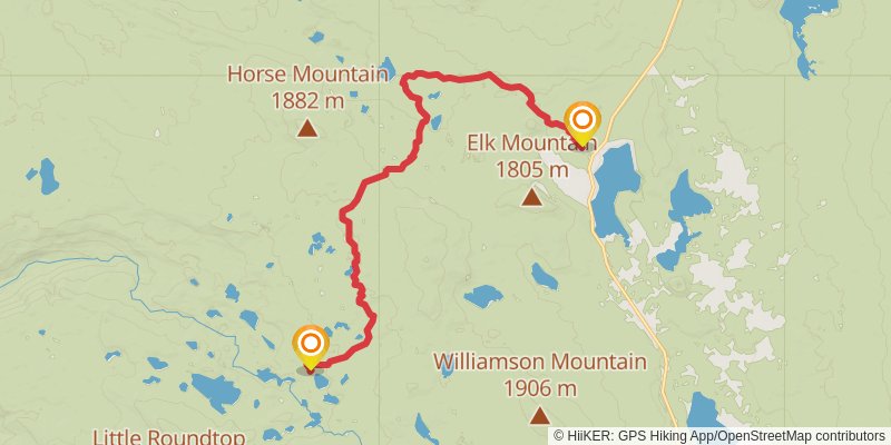 Mini Lake Area stage 2 Map