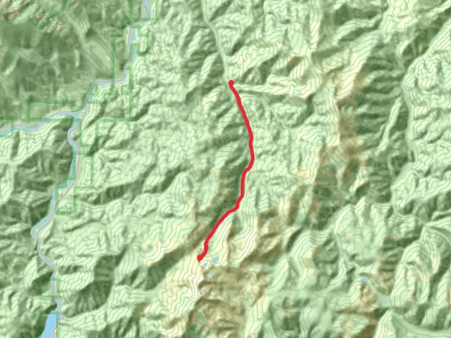 An image depicting the trail Piquett Creek Trail and its surrounding area.