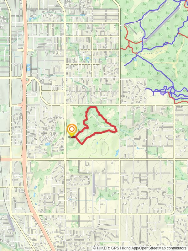 Ruth Arcand Park - Riata Loop mobile static map