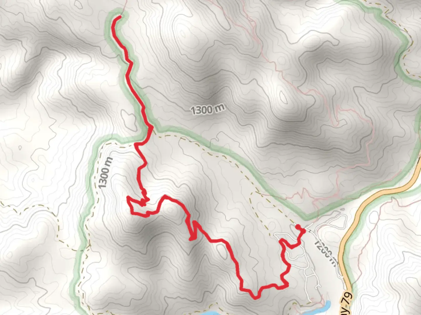 An image depicting the trail Pine Ridge Trail and its surrounding area.