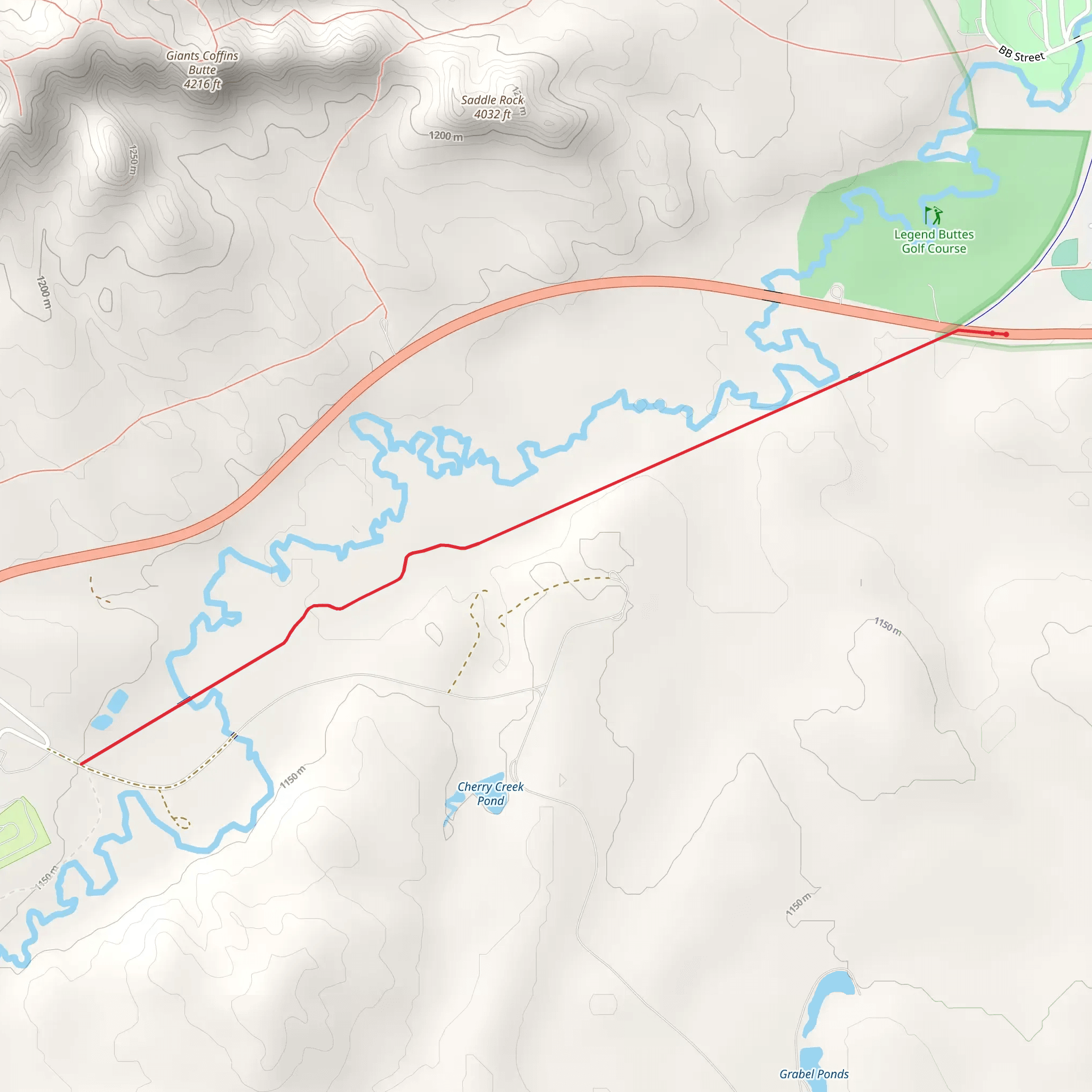 White River Walk mobile static map