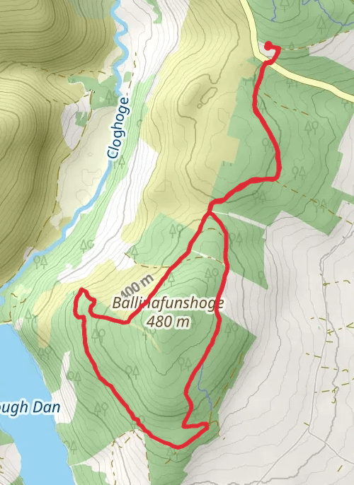 Scotch Village Walk mobile static map