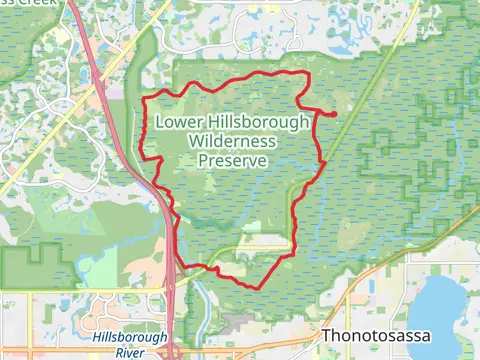 Flatwoods and Wilderness Park Main Loop