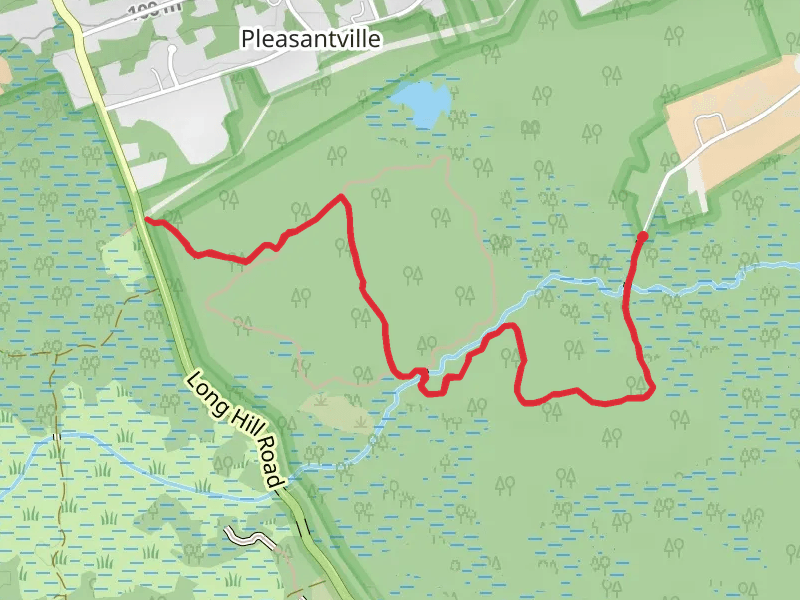 Blue Trail Out and Back