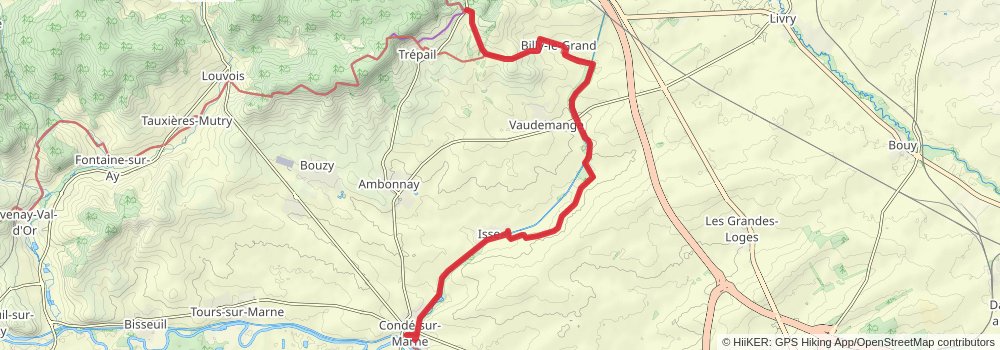 Via Francigena stage 27 Map