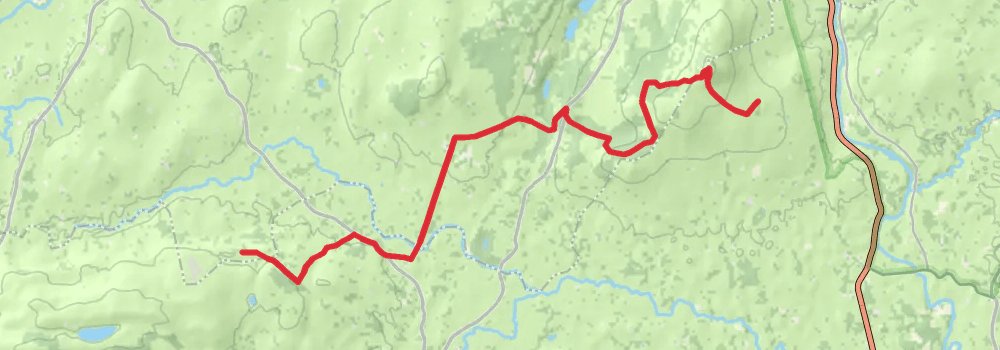 International Appalachian Trail stage 9 Map