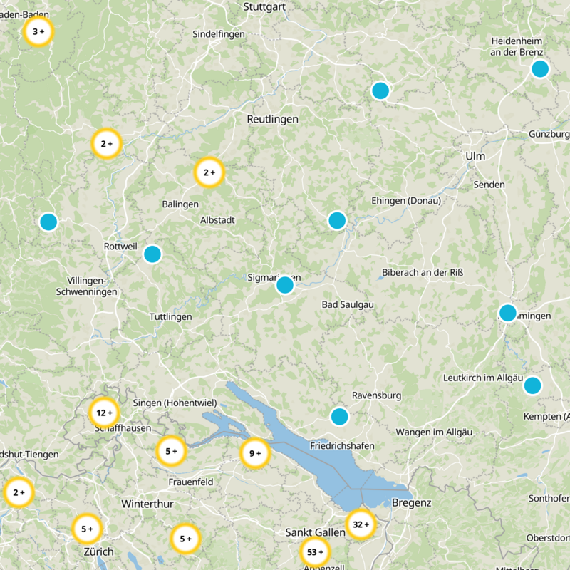 Gemeindeverwaltungsverband Sigmaringen Static Map
