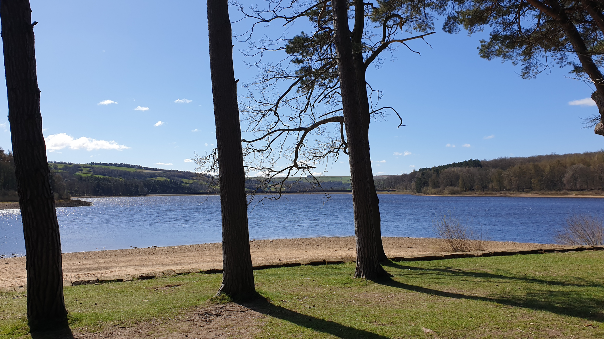 An image depicting the trail Timble - River Washburn and Swinsty Reservoir and its surrounding area.