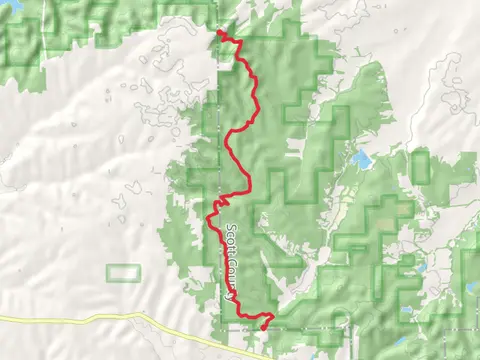 New Chapel Trail - Knobstone Trail