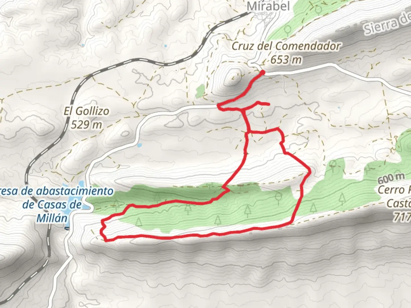 An image depicting the trail Fallow Shade PR CC 66 and its surrounding area.
