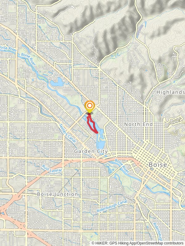 Boise Cascade Lake and Boise River Greenbelt Loop