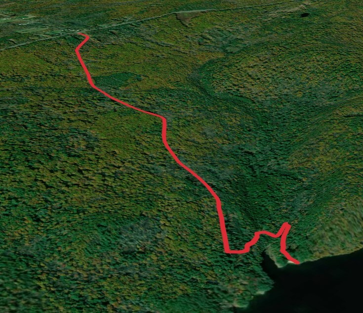 Pelham Hollow Road to Purgee Brook Trail - Pelham