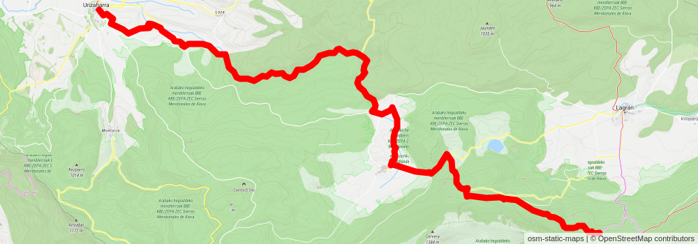 GR 1 Sender Historic stage 54 Map
