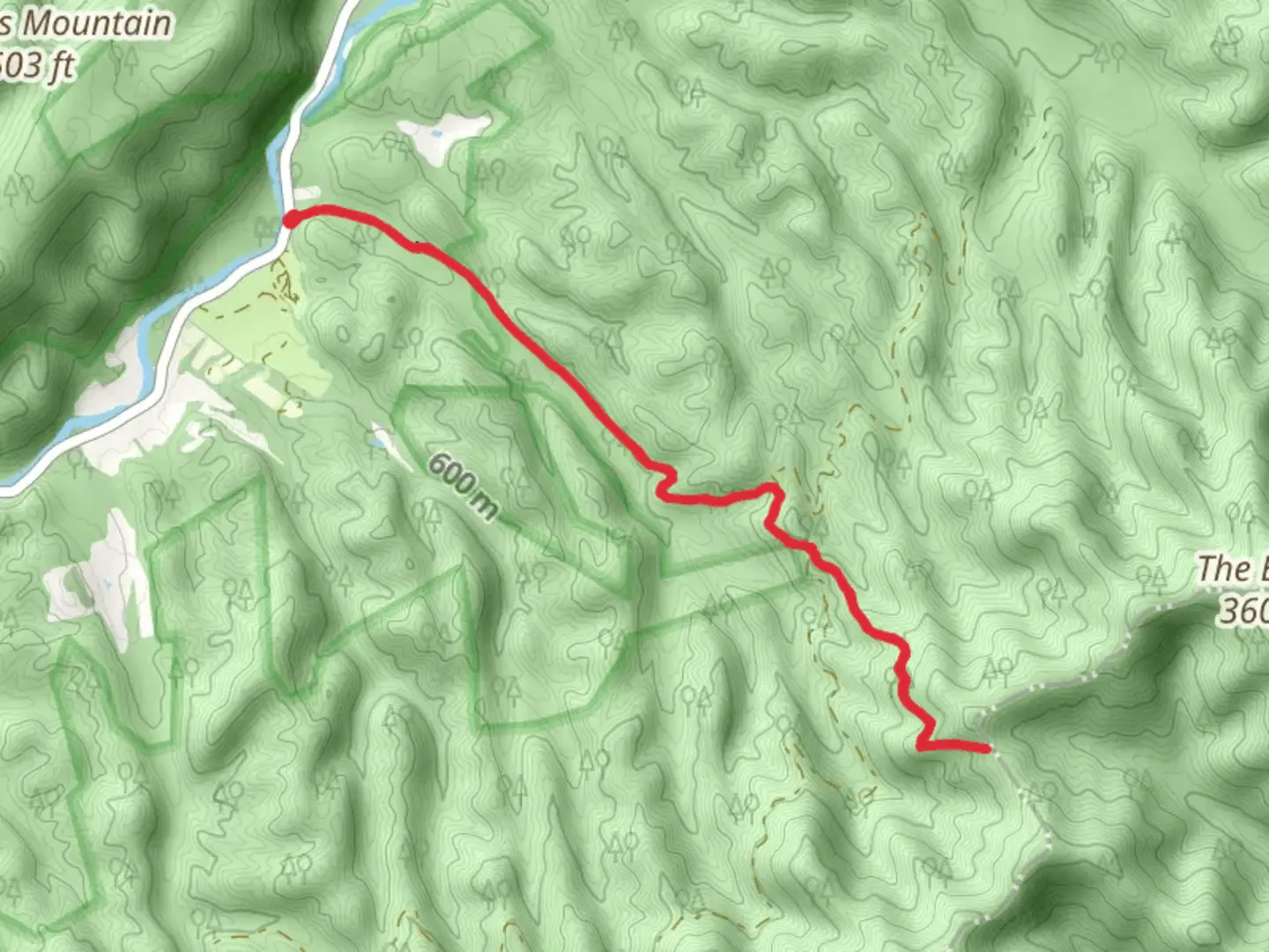 An image depicting the trail Nelson Draft Trail and its surrounding area.