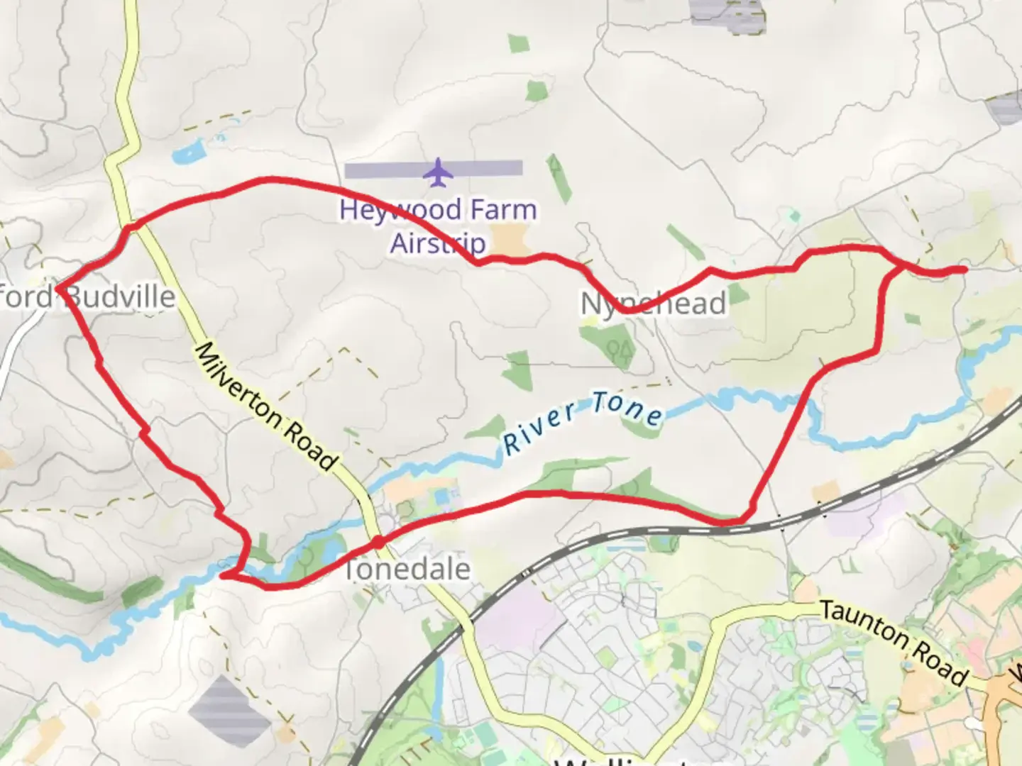 An image depicting the trail Wellington Somerset Loop and its surrounding area.