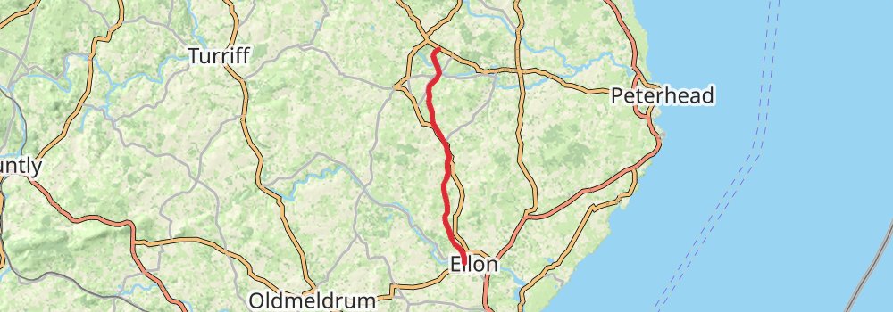 Formartine and Buchan Way stage 2 Map