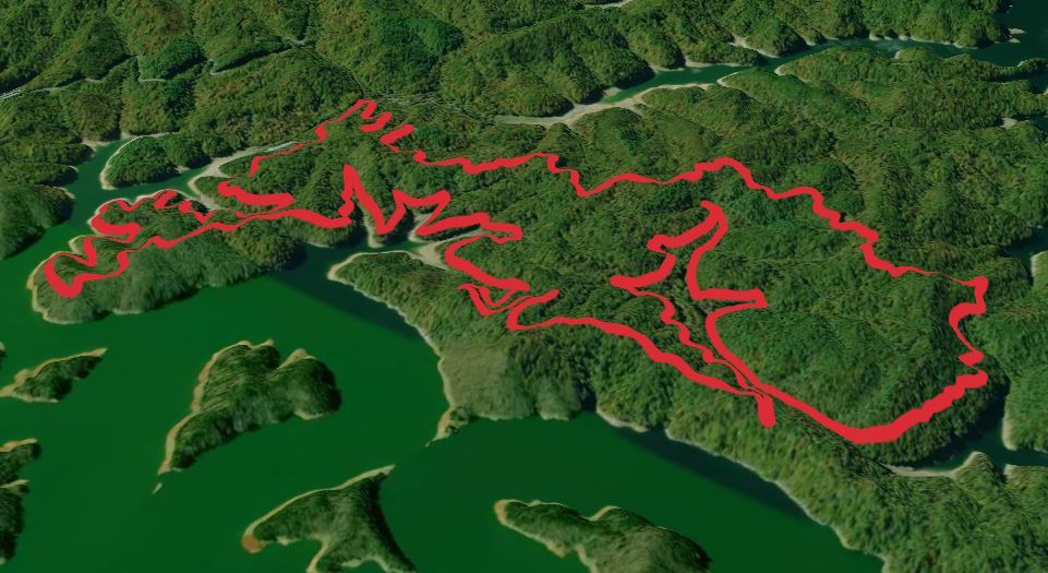 Tsali Right Loop Trail