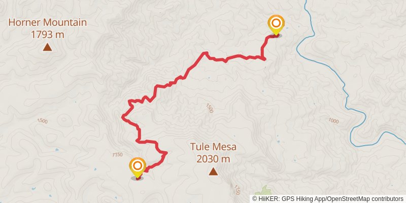 Oxbow Trail stage 2 Map