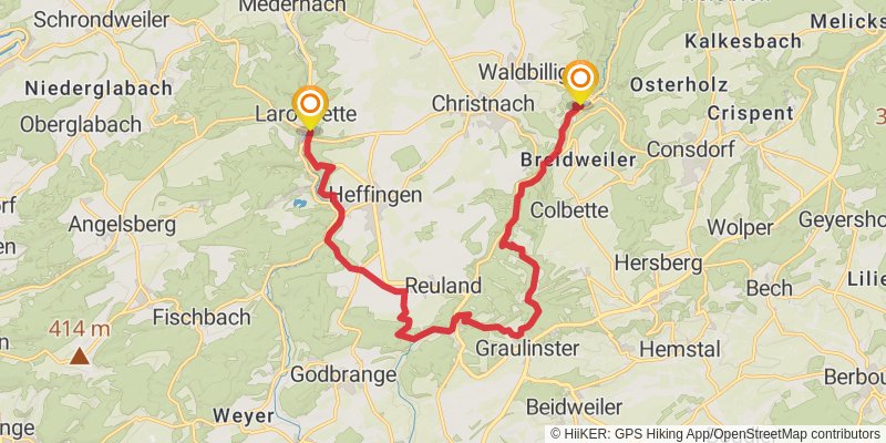Mullerthal 3 stage 2 Map