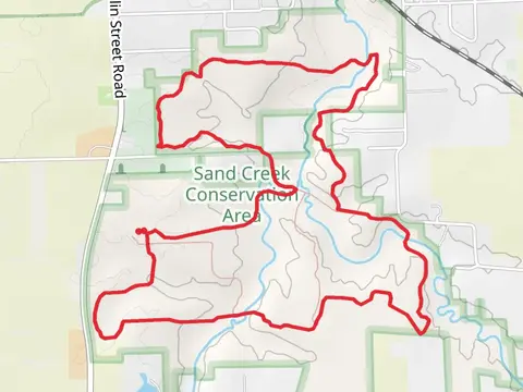 Loop around Sand Creek