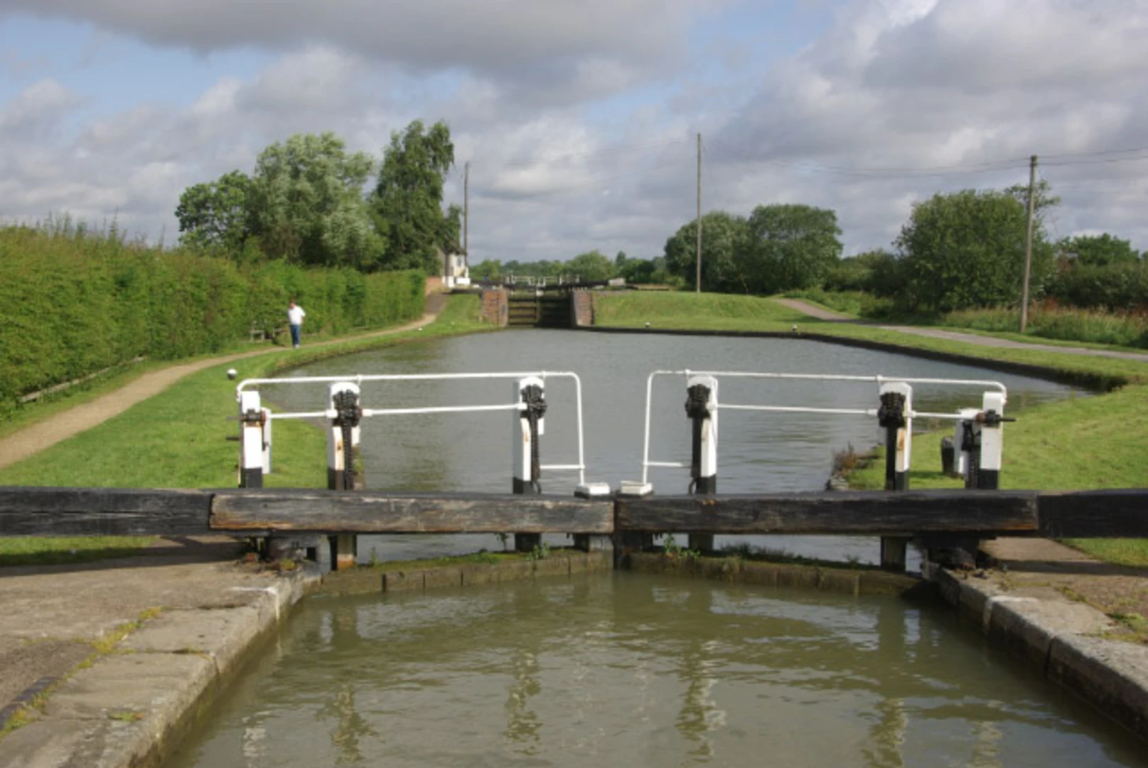 An image depicting the trail Stoke Bruerne Loop and its surrounding area.