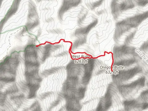 West Butte and Mount Misery Trail