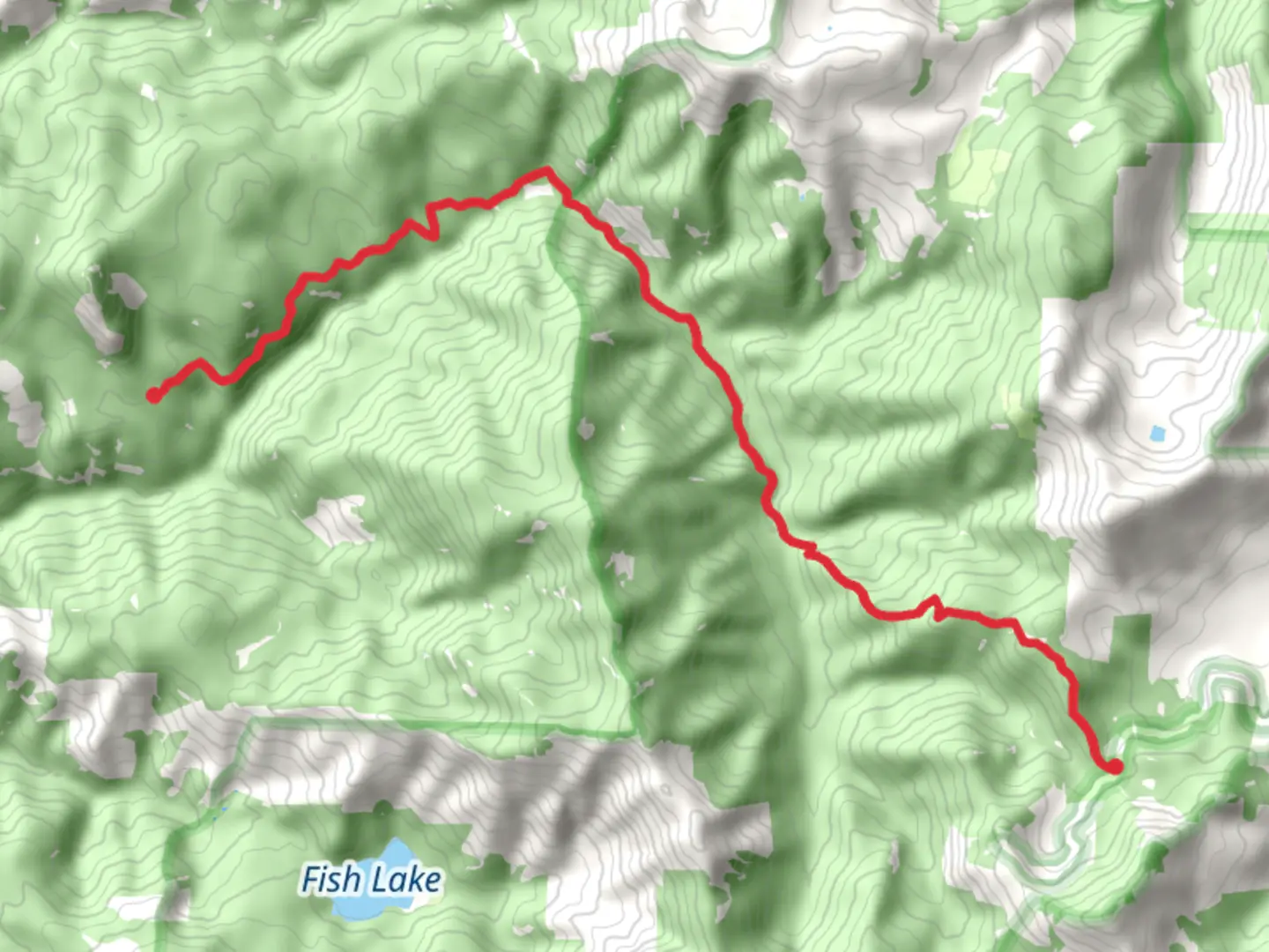 An image depicting the trail Castle Creek Trail and its surrounding area.