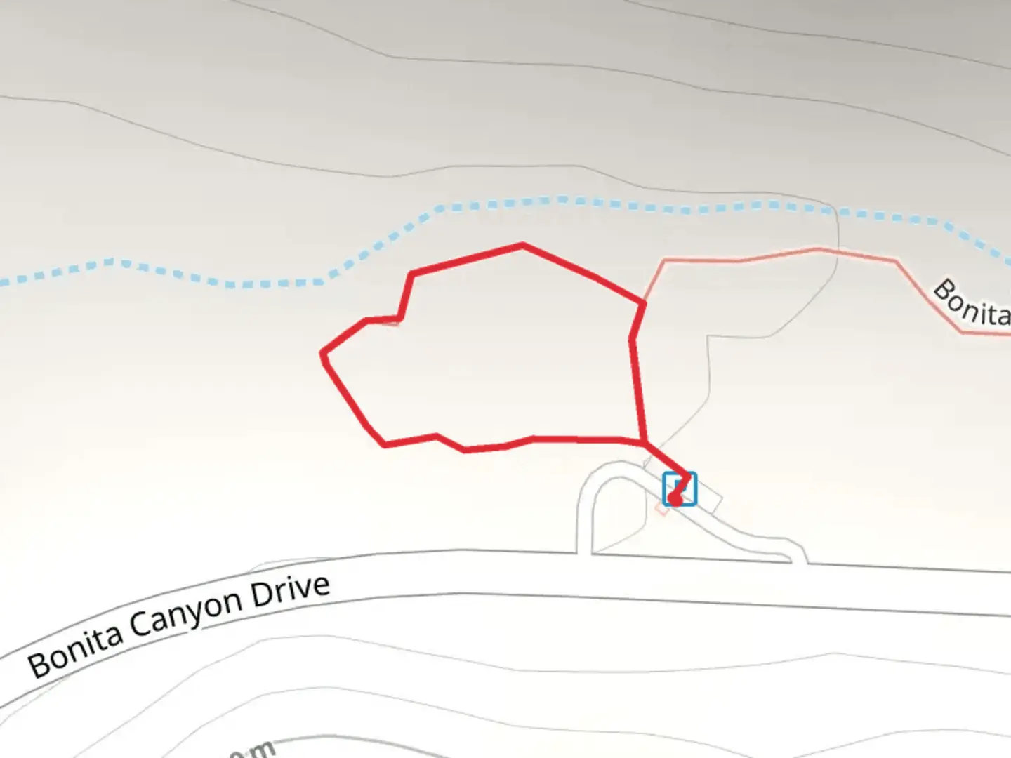 An image depicting the trail Bonita Creek Loop Trail and its surrounding area.
