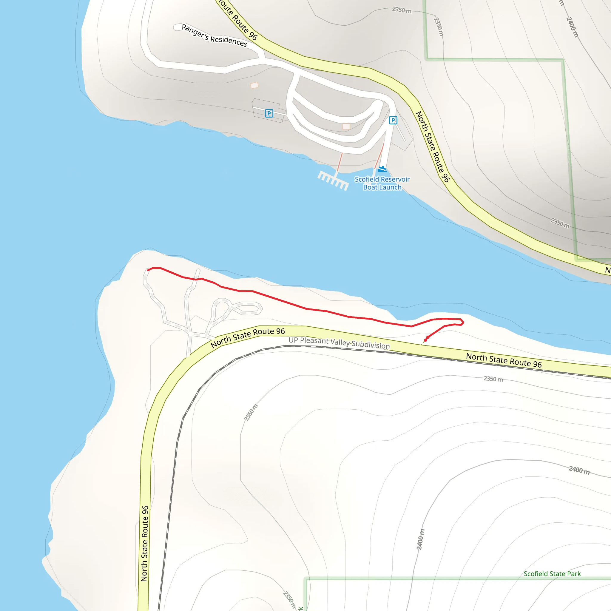 Prince River Walk mobile static map