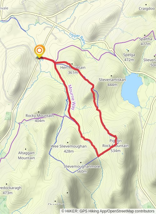 A map preview of the recording Untitled recording.