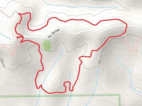 Loop around Scenic Drive