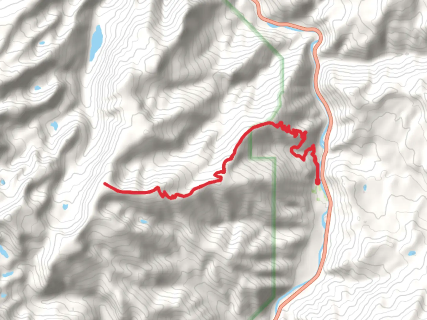 An image depicting the trail Karst Trail and its surrounding area.