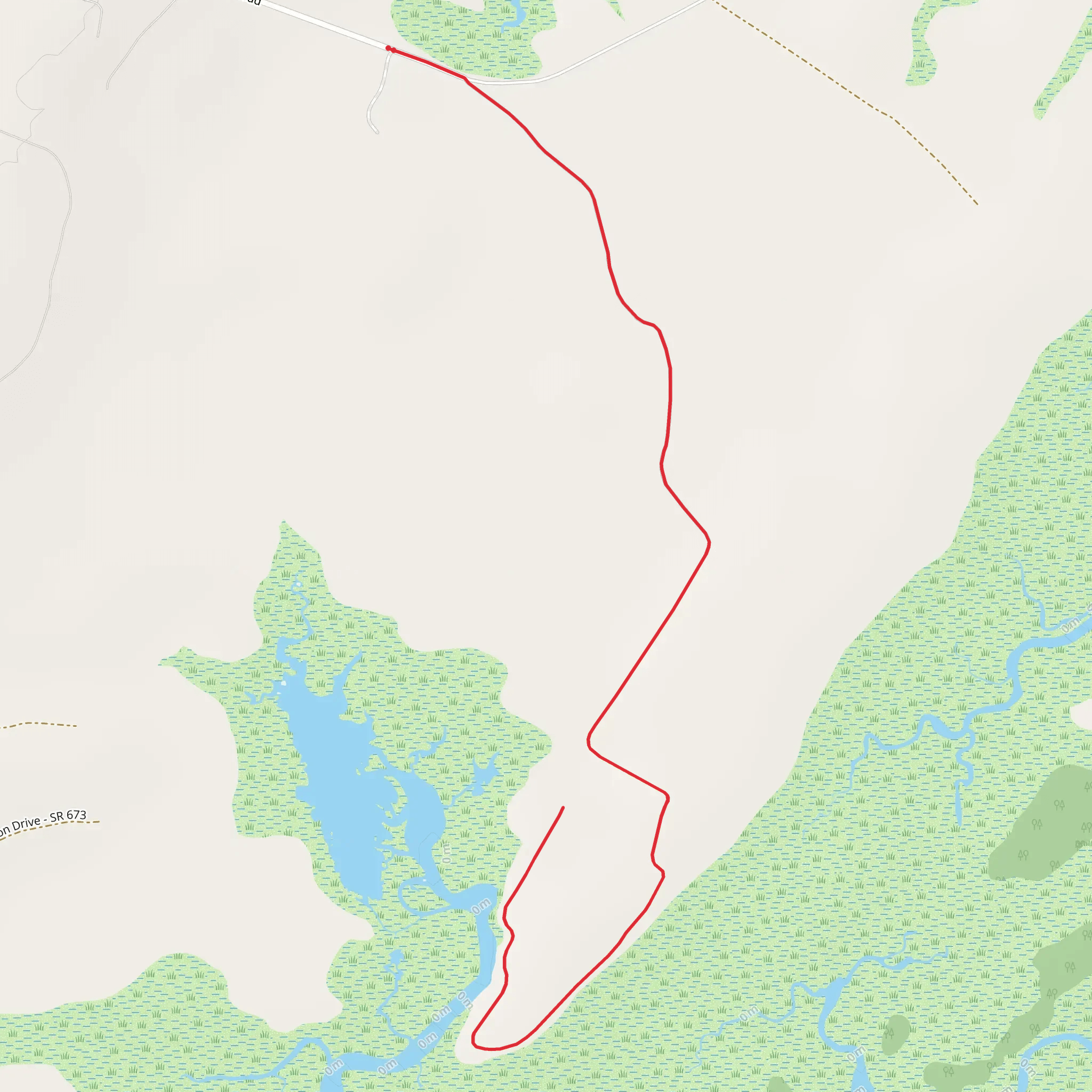 Phillips Creek from Brownsville Road mobile static map
