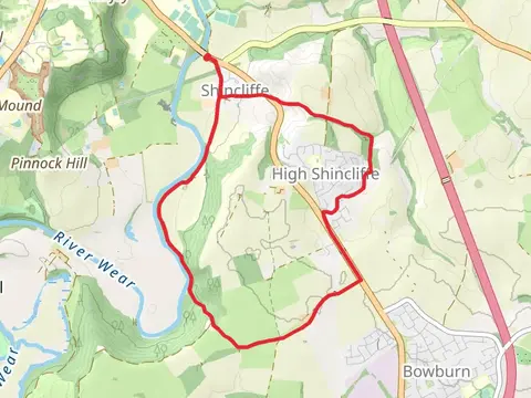 The Sliddings and High Shincliffe Loop