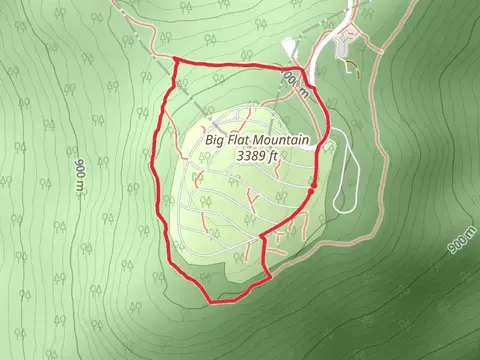 Loop around Big Flat Mountain
