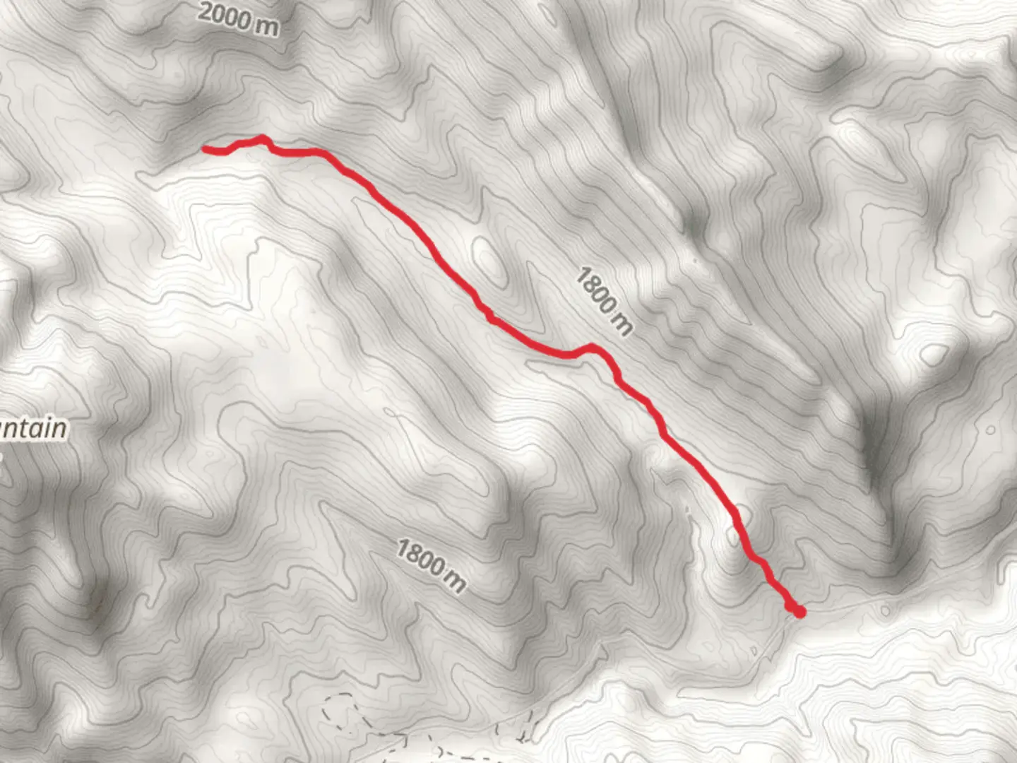 An image depicting the trail North Fork Ford Creek Trail and its surrounding area.
