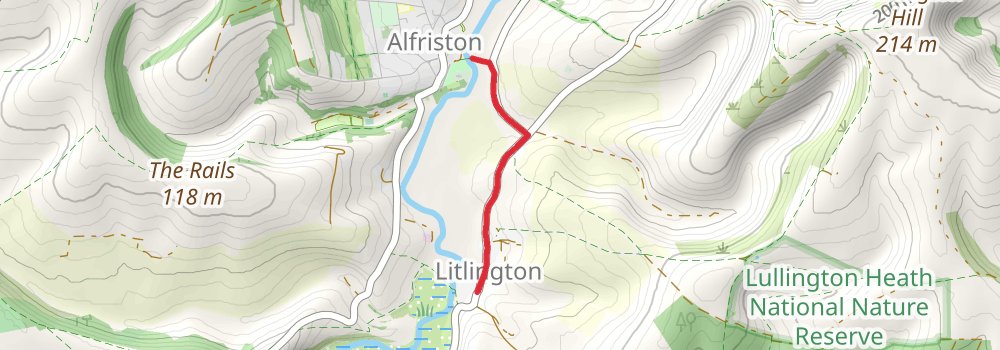 South Downs Way 5-Day Challenging Tour (Hillwalk Tours) alt 1 Map