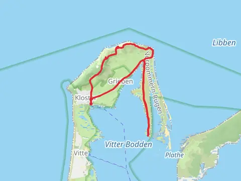 Alter Bessin, Swantiberg, Fliederberg and Inselblick Loop