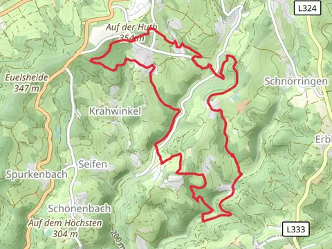 Hochward and Auf der Huth Loop