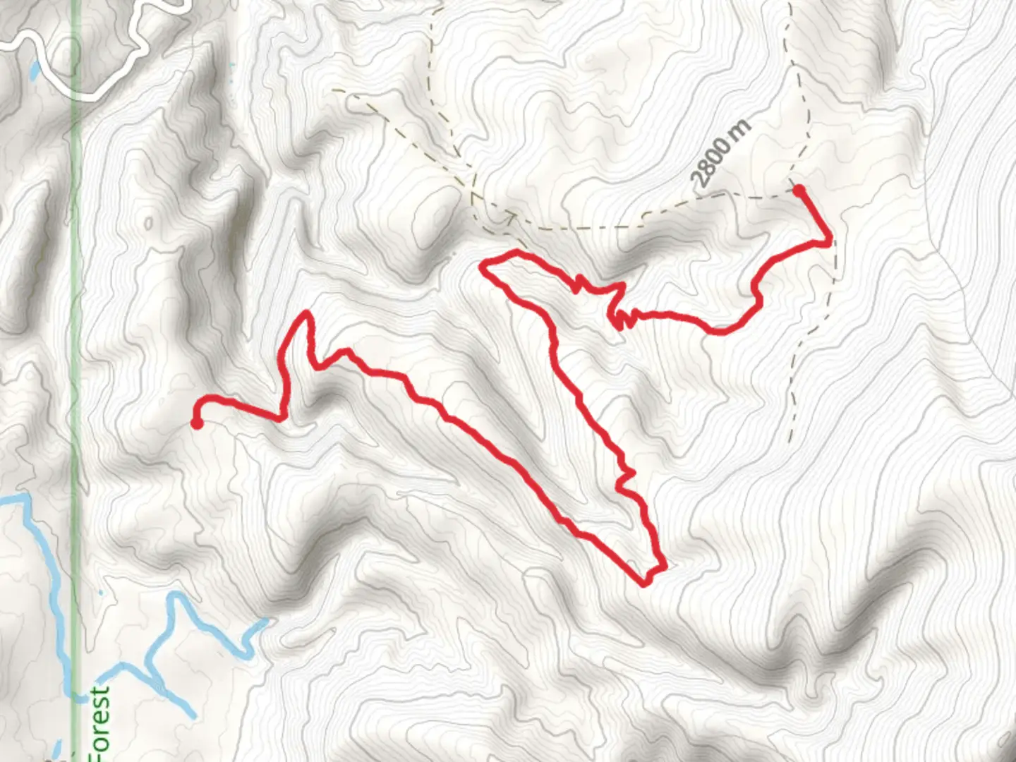 An image depicting the trail Green Gate Trail and its surrounding area.