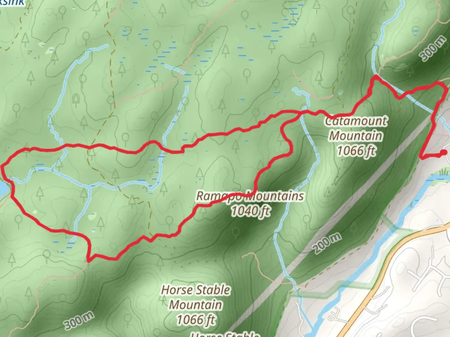 An image depicting the trail Pine Meadow Trail and its surrounding area.