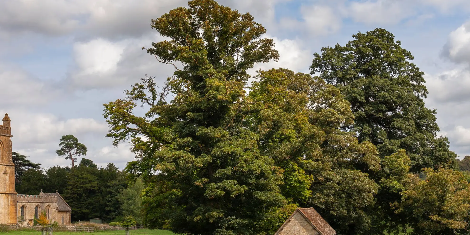 An image depicting the trail Temple Guiting and Cutsdean from Stanway and its surrounding area.