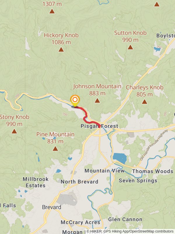 Estatoe Trail via Art Loeb Trail