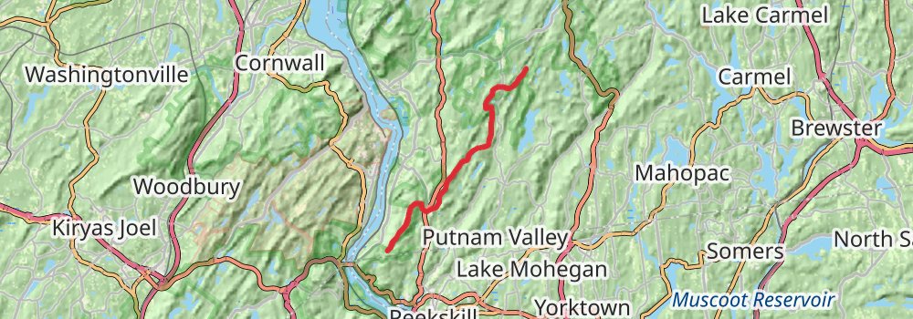 Appalachian Trail - New York stage 5 Map
