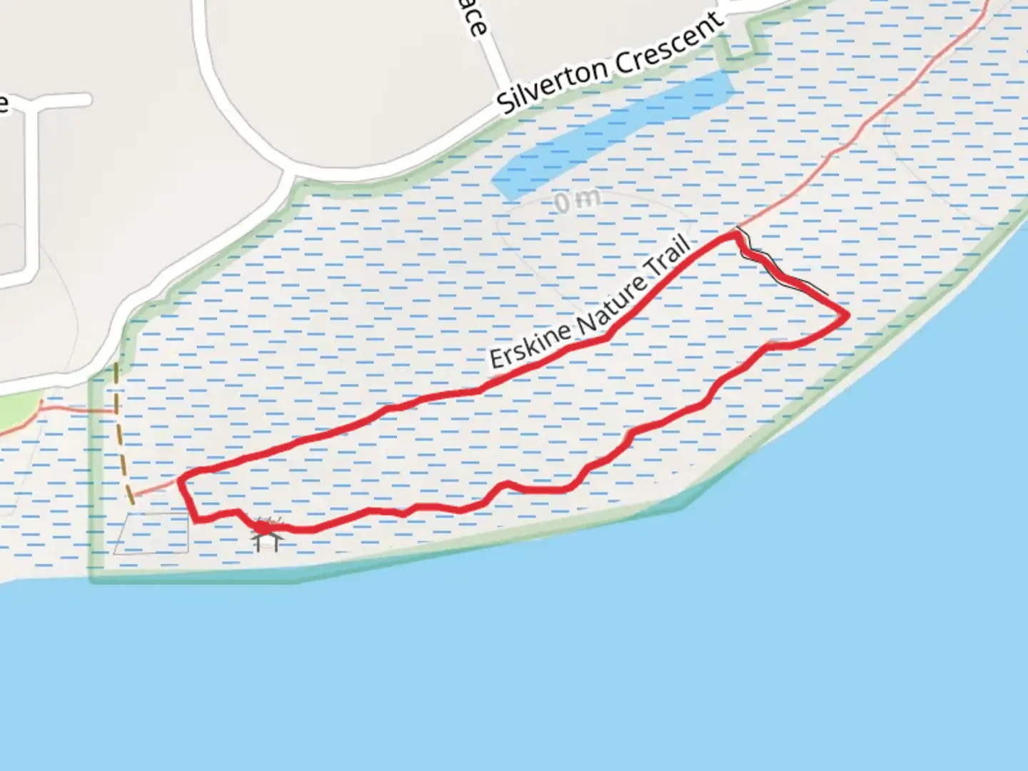 An image depicting the trail Nature Trail - Erskine and its surrounding area.