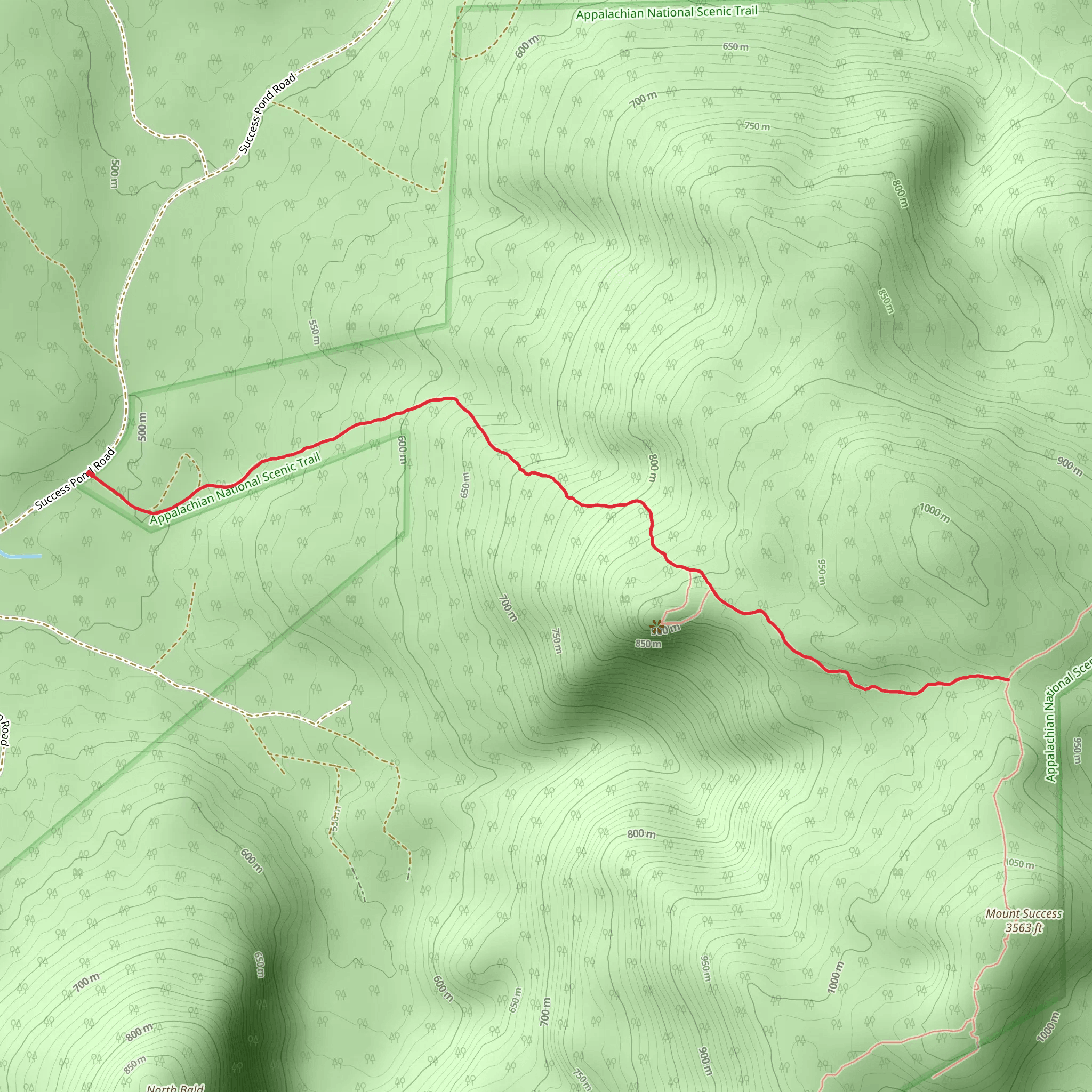 Success Trail mobile static map