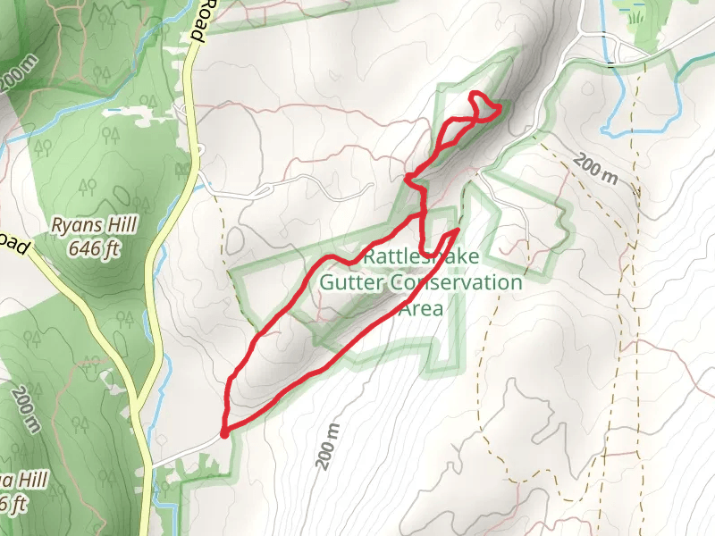 Rattlesnake Gutter Conservation Area Loop