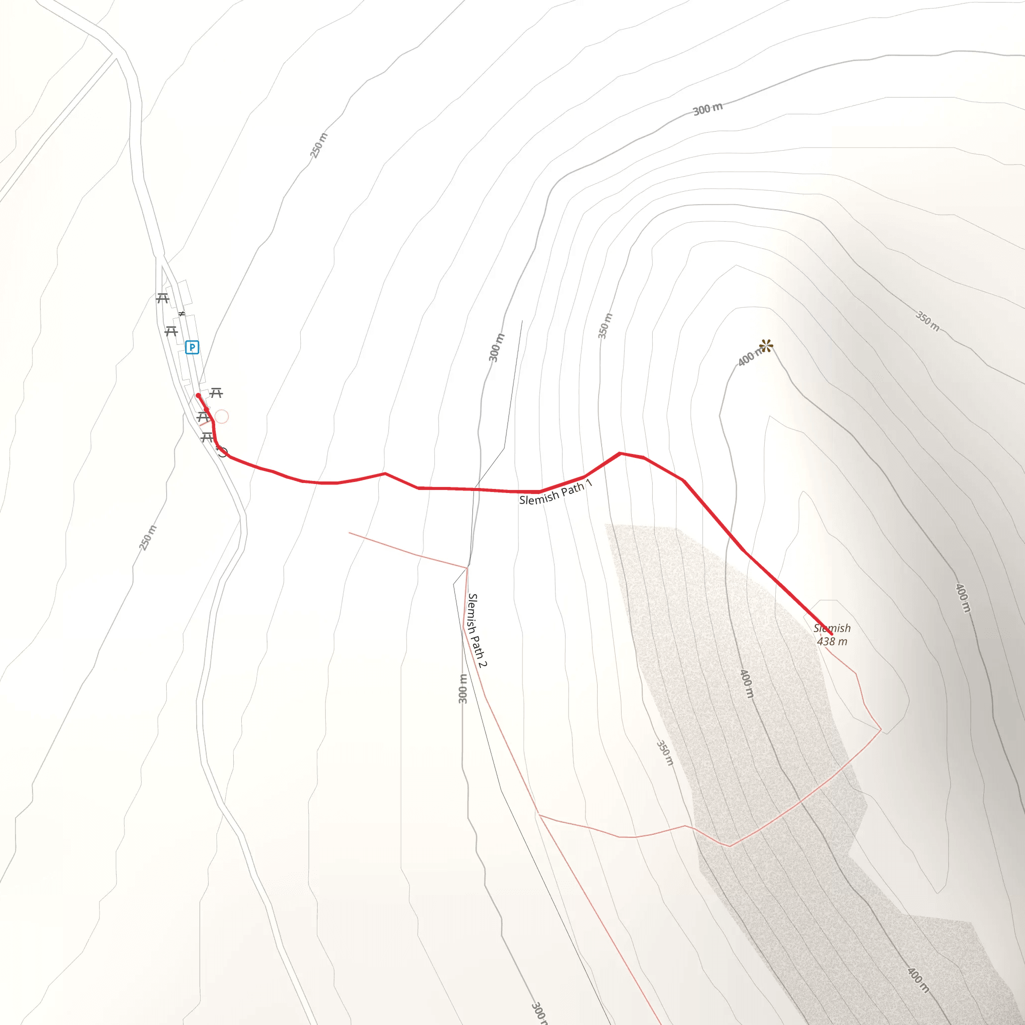 Slemish mobile static map