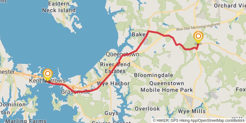 American Discovery Trail North Route stage 6 Map