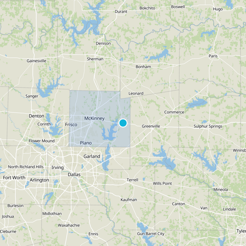 Collin County Static Map